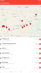 My Earthquake Alerts - Map screenshot