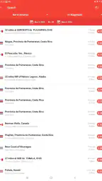 My Earthquake Alerts - Map screenshot