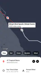 My Hurricane Tracker Pro screenshot