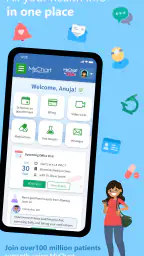 MyChart screenshot