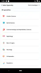 myFortis screenshot