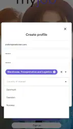 MyJob screenshot