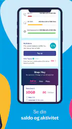 MyLebara optankning screenshot