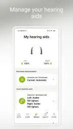 myPhonak screenshot
