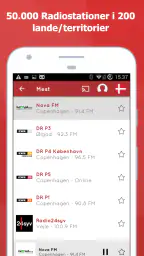 myTuner Radio Danmark DAB screenshot