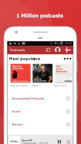 myTuner Radio Danmark DAB screenshot