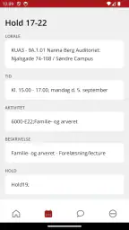myUCPH screenshot