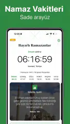 Namaz Vakitleri: Alarm & Kıble screenshot