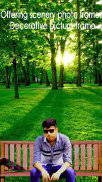 Nature Photo Frames and Editor screenshot