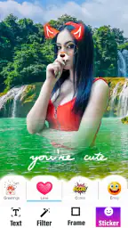 Nature Photo Frames & Editor screenshot