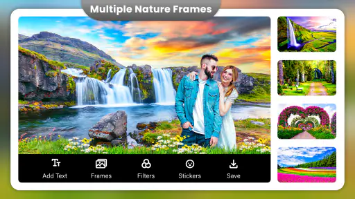 Nature Photo Frames & Editor screenshot