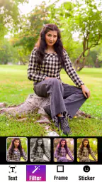 Nature Photo Frames & Editor screenshot
