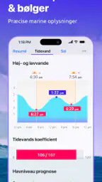 Nautide: Tidevand,Vind,Bølger+ screenshot