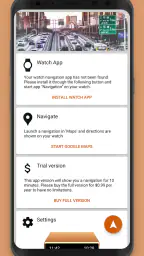 Navigation Watch screenshot
