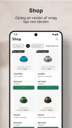 Nespresso Store screenshot