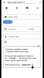 Nextcloud Deck screenshot