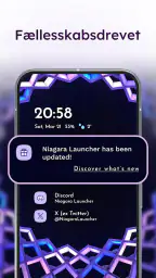 Niagara Launcher ‧ Startskærm screenshot