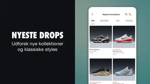 Nike: sneakers, tøj, historier screenshot