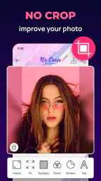 No Crop Profile Pic Customizer screenshot
