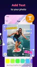 No Crop Profile Pic Customizer screenshot