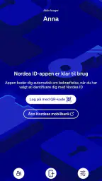 Nordea ID screenshot