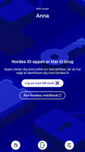 Nordea ID screenshot