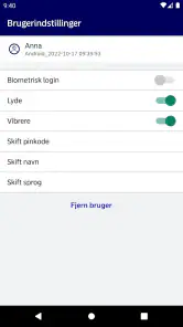 Nordea ID screenshot