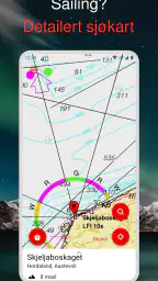 Norgeskort screenshot