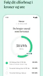 Norlys - Elforbrug og skærmtid screenshot