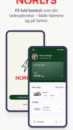 Norlys Opladning screenshot