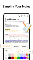 Noter - Notesblok screenshot