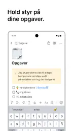 Notion: Notater, Opgaver, AI screenshot
