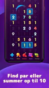 Numberzilla - Puzzle Spil screenshot