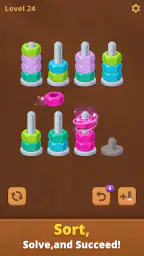 Nut Sort Puzzle: Sorting Games screenshot