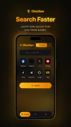 Obsidian: Private Browser screenshot
