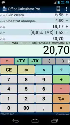 Office Calculator Pro screenshot