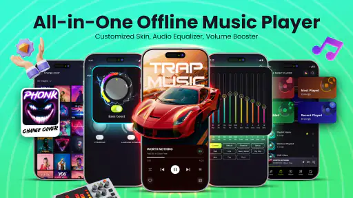 Offline Music Player - MP3 App screenshot