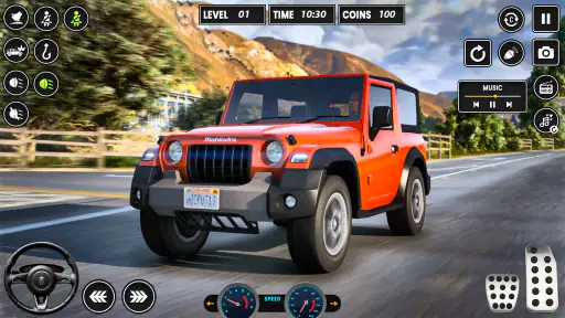 Offroad Jeep Driving:Jeep Game screenshot