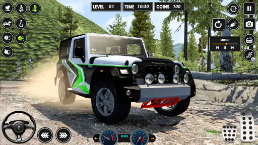 Offroad Jeep Driving:Jeep Game screenshot