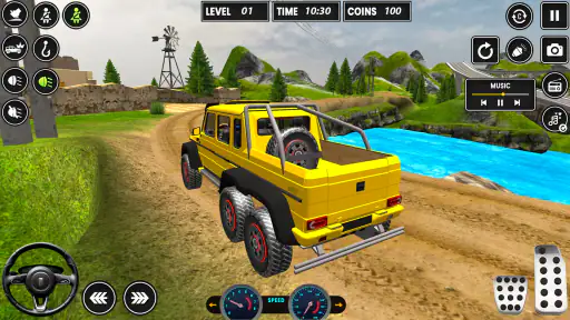 Offroad Jeep Driving:Jeep Game screenshot