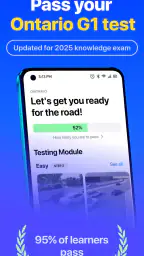 Ontario G1 Practice Test Genie screenshot