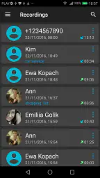 Opkalds Optager screenshot
