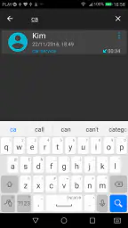 Opkalds Optager screenshot