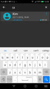 Opkalds Optager screenshot