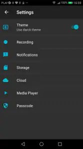 Opkalds Optager screenshot