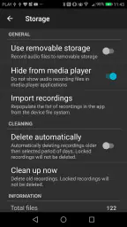 Opkalds Optager screenshot