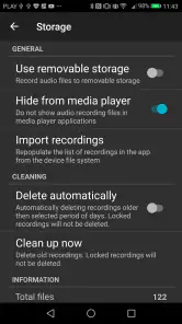 Opkalds Optager screenshot