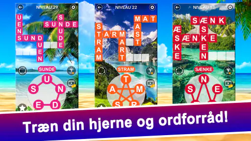 Ord Krydsord Søg : Dansk screenshot