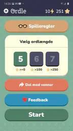 Ordle screenshot