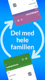 OurGroceries Indkøbsliste screenshot